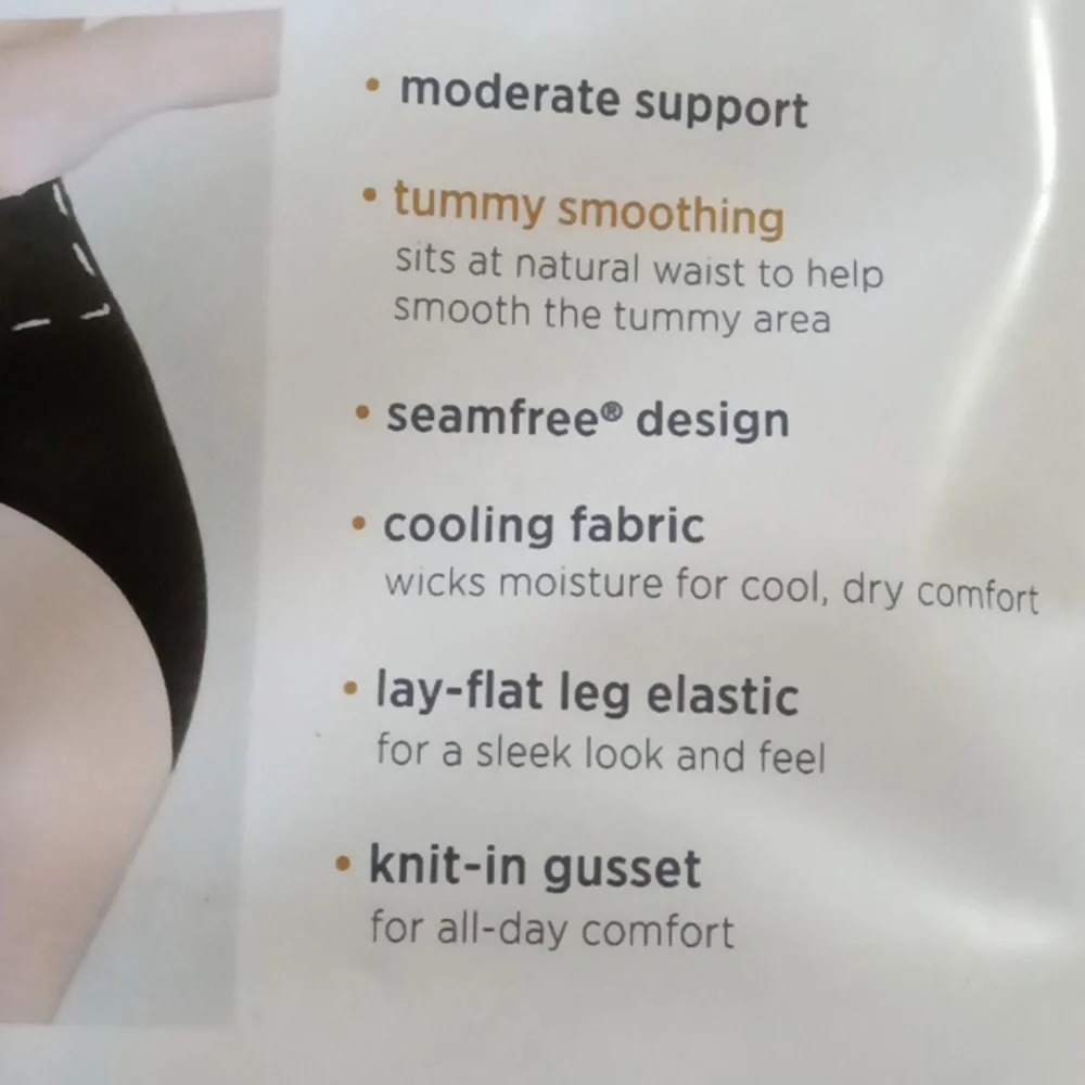 Jockey Women's Beige Tan Mid Waist 2 Pack Briefs - Picture 4 of 16